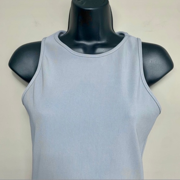 Missguided Tall Light Gray Ribbed Bodysuit - Picture 4 of 10